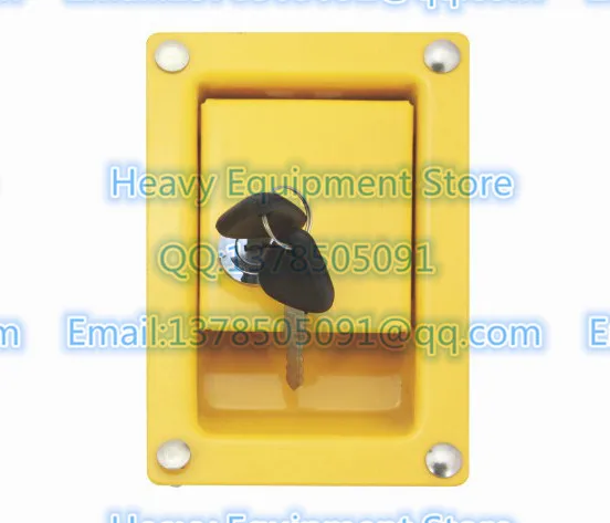 

LATCH For Volvo Left Side EC210 240 290 360 Excavator side Cover lock hydraulic pump cover door Hood lock 14508850 14508854