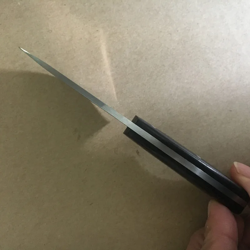 Мини фиксированный нож полированное лезвие острое с деревянной ручкой Карманный Походный Открытый тактический инструмент для выживания