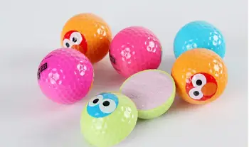 

Cartoon Golf Ball Double Layer Practice Golf Ball