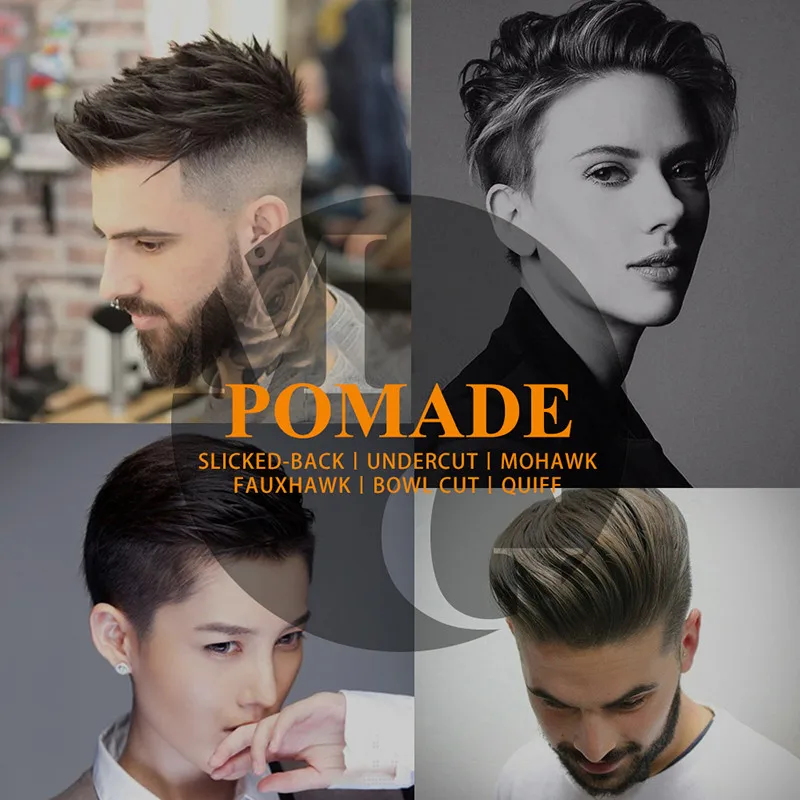Fashion Professional Wax Long-lasting Fluffy Hair Wax Men's Hair Cream Men's Hair Salon Stereo Hair Model Gel Tool