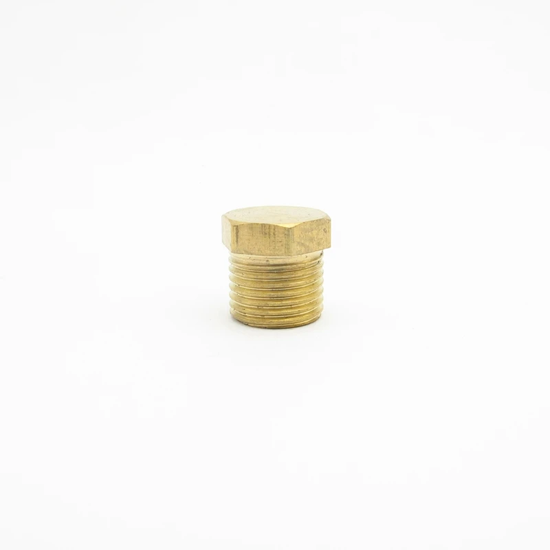 

1/8" BSP Male Thread Hex Head Brass End Cap Plug Pipe Fitting Coupler Connector Adapter For Water Fuel Gas