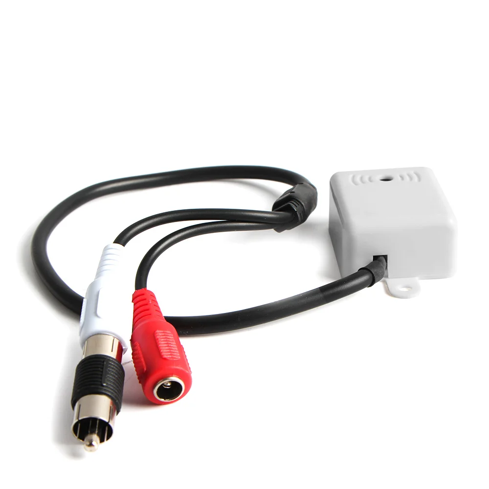 CCTV Audio Pick Up MIC wireless lavalier microphone microphone sound monitor Extremely Sensitive Mini Audio Microphone Waterproof IP65 Outdoor Use FOR The PTZ Speed Dome IP Camera
