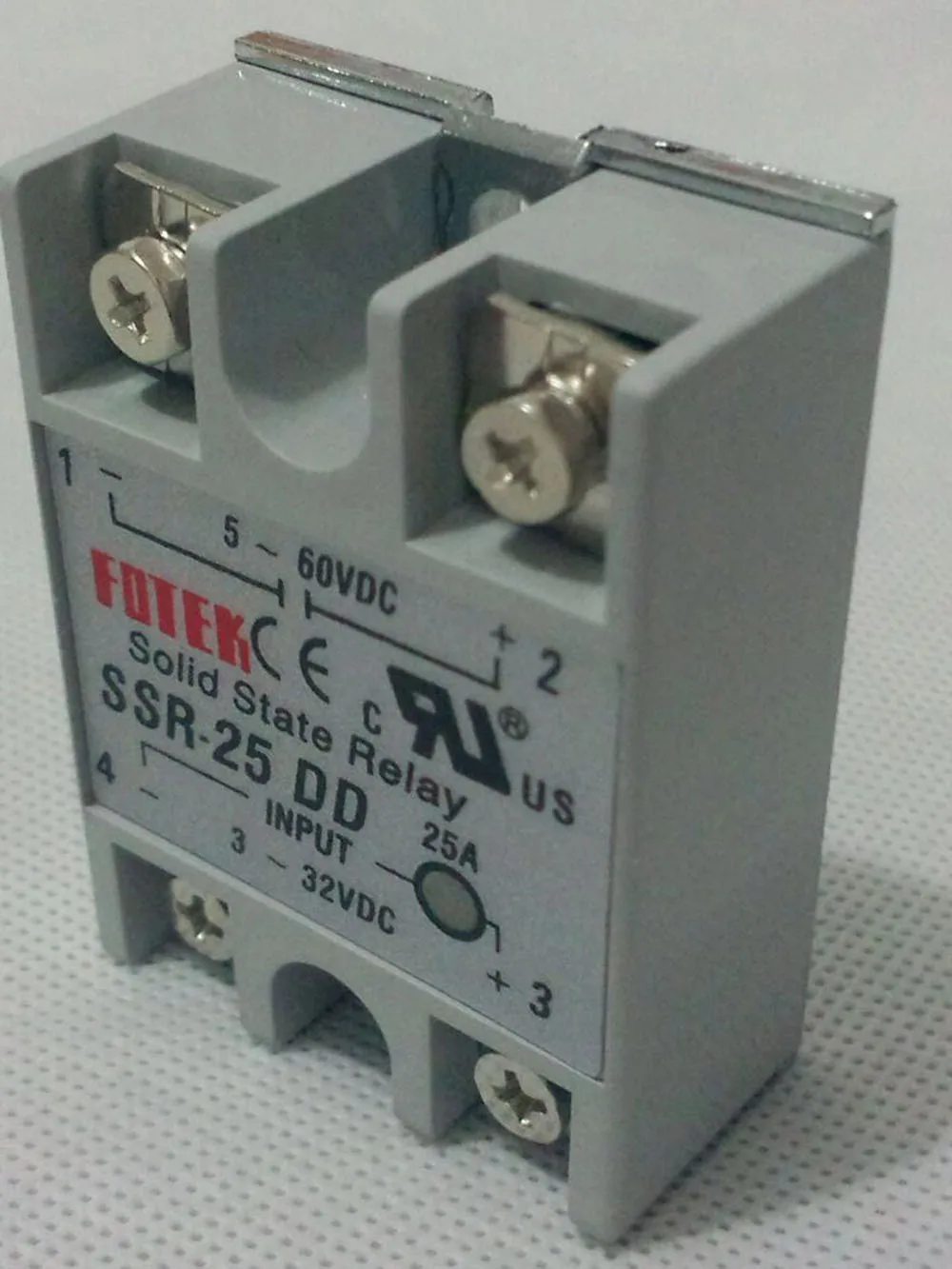 Реле real 25A FOTEK SSR-25DD производитель ssr вход 3-32VDC выход 5-60VDC | Обустройство дома