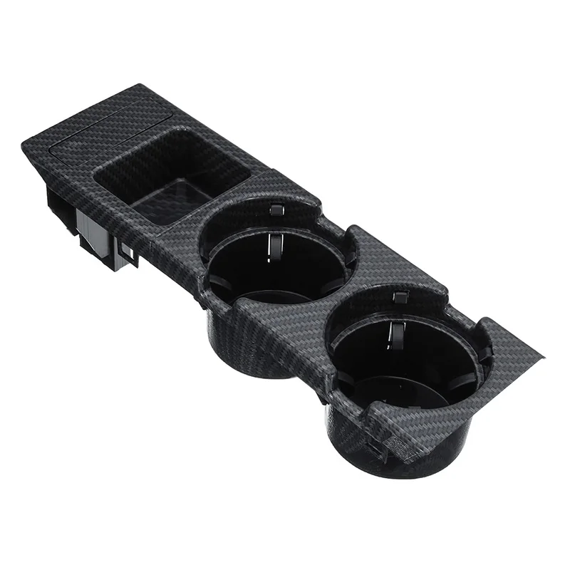 

Car Drinks Holders Carbon Fiber Front Center Console Drink Cup Holder Box Coin For BMW 325i Base 6Cyl 3.0L Cup Holder