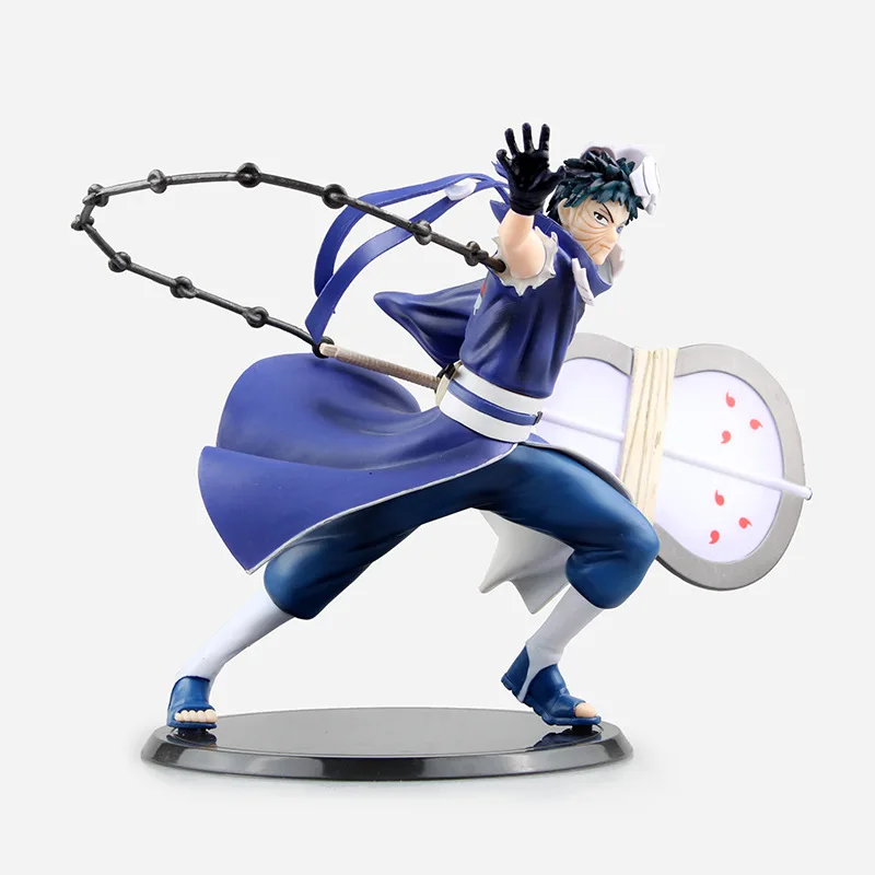 

18cm Naruto Shippuden Uchiha Obito Anime Action Figure PVC Collection Model toys doll for christmas gift
