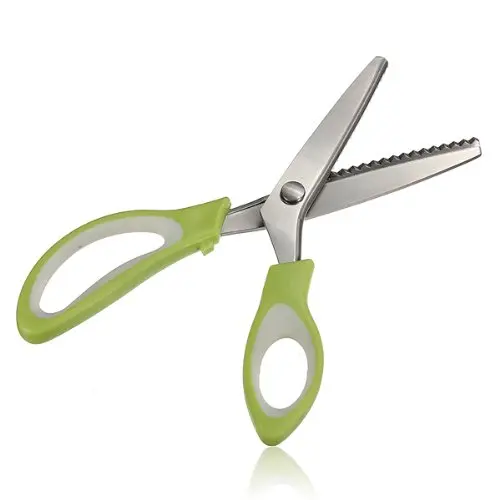 

FJS!Pinking scissors pinking 7 "sewing Stainless Steel