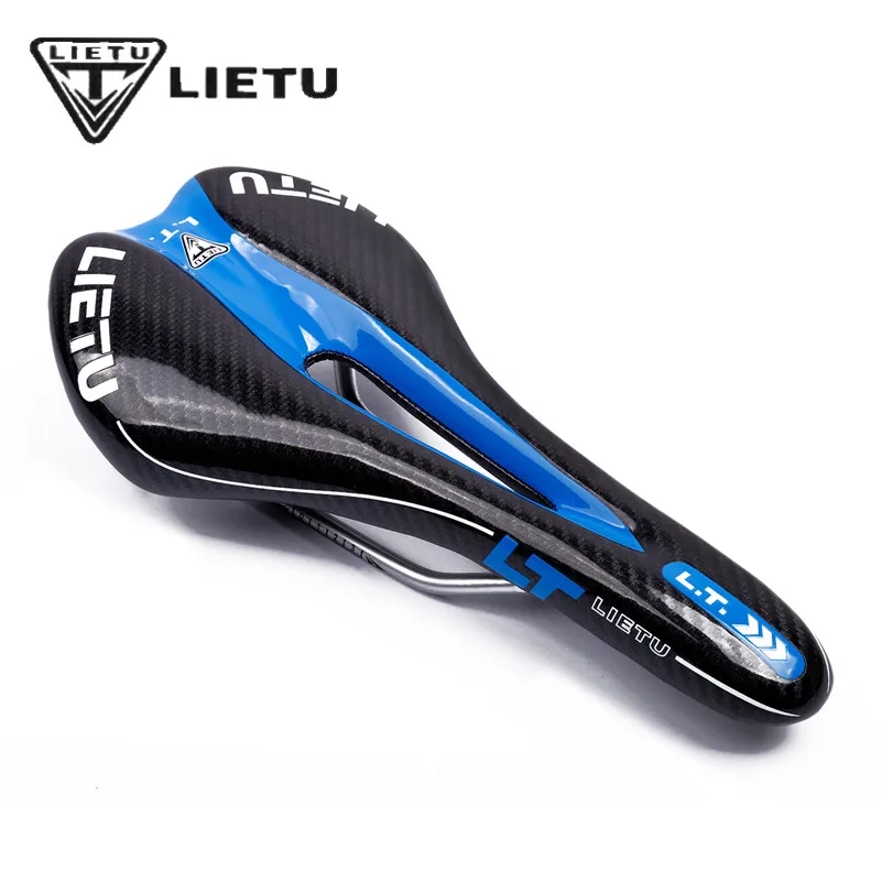 Велосипедное седло LIETU MTB велосипедное нескользящее сиденье PV кожаное переднее