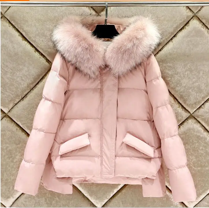Женская парка, длинный рукав, теплый белый утиный пух, зимняя куртка, женский плащ парка, пальто, зимнее пальто для женщин, manteau femme L218