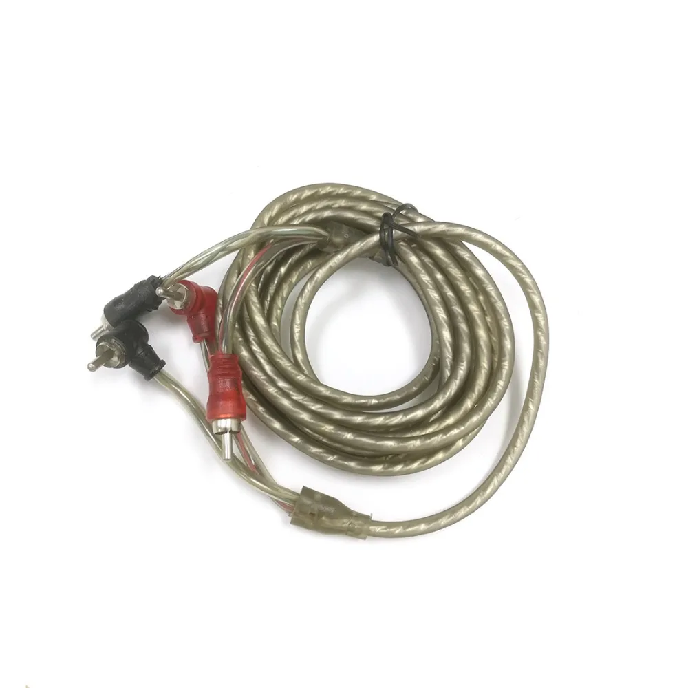 

RCA signal extension cable male to male right angle 2m audio cord