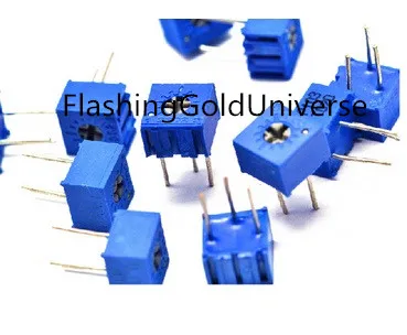

100PCS Trimming Potentiometer 3362P 1K 102