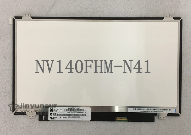 NV140FHM-N31 NV140FHM-N41 14-дюймовый ЖК-дисплей со светодиодным экраном 1920*1080 EDP 30-контактный
