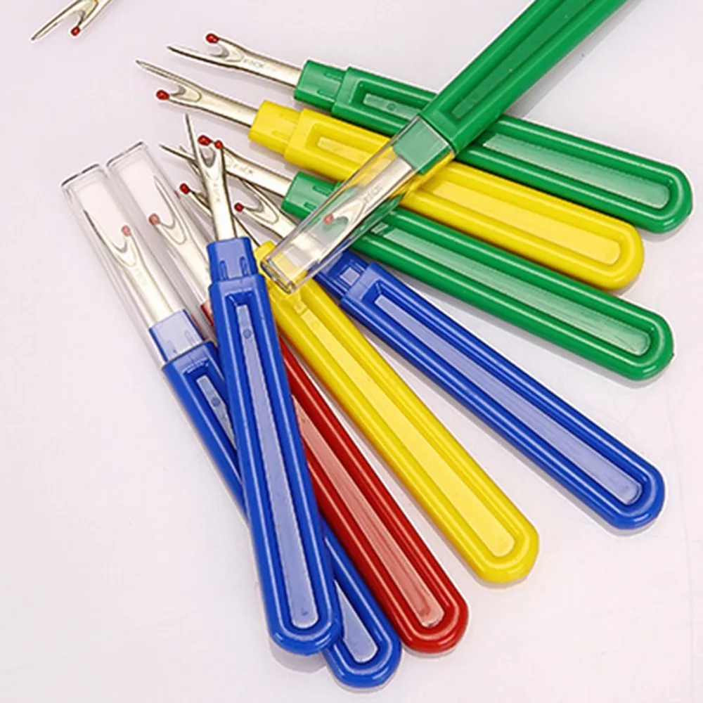 3pcs/set Thread Cutter Seam Ripper Stitch Unpicker Sewing Tool Plastic