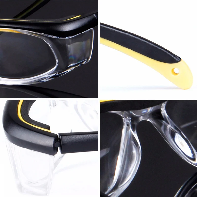 Work Safety Goggles Anti-Splash Wind Dust Proof Protective Glasses Optical Lens Frame For Research Cycling Eyes Protector