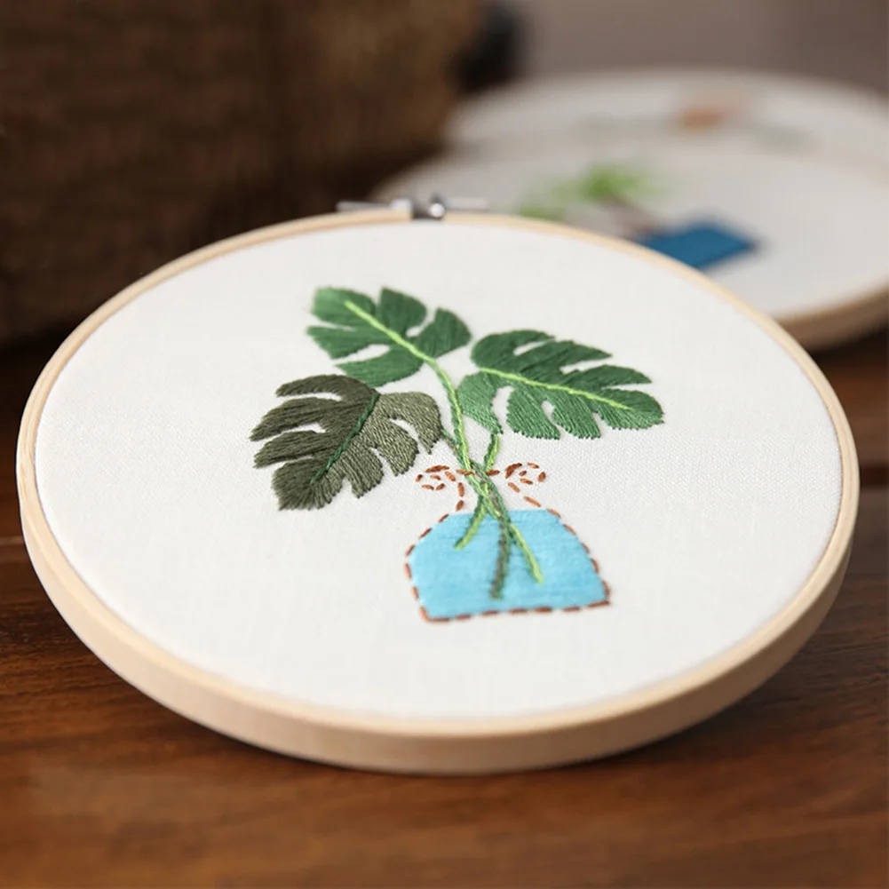 

Painting Gift Arts DIY Materials Flower Manual Needlework Beginner Cloth Three Dimensional Embroidery Kit Home Decor Hanging