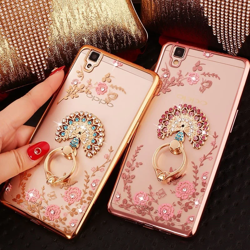 

Ring Support Secret Garden Case for Samsung S10 S9 S8 S7 S6 S5 Plus Edge Soft TPU Phone Cover for Samsung Note 8 9 M10 M20 M30