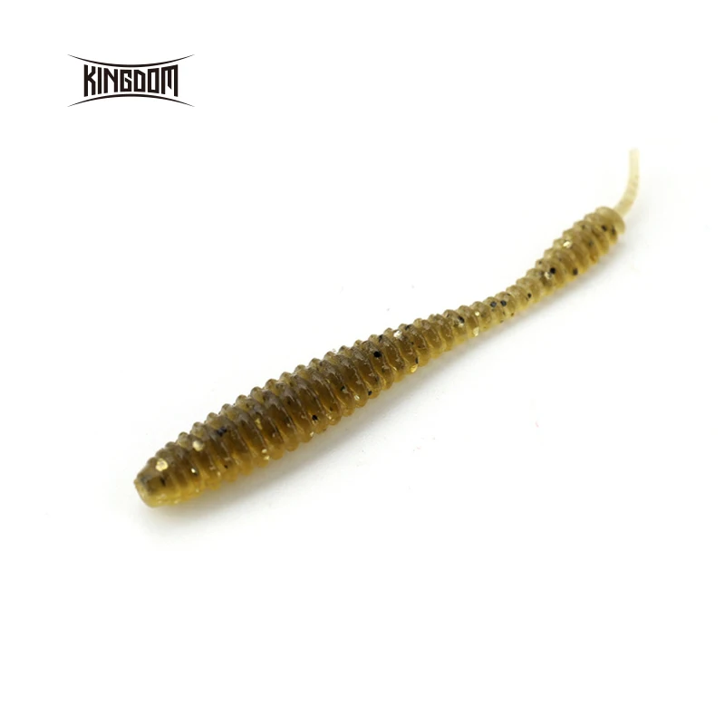 

Kingdom Fishing Lures Soft Baits Fishing Worms Swimbaits 40mm 0.2g 20pcs/bag 50mm 0.4g 18pcs/bag Artificial Grub 3803