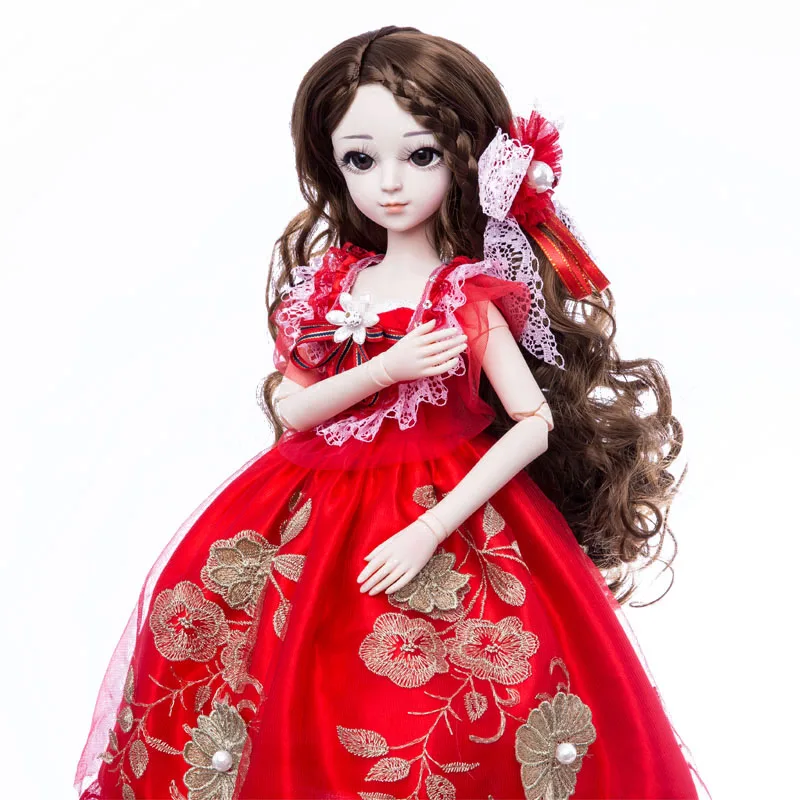 Принцесса Анна bjd кукла 1/3 60 см sd Набор Кукол DIY коллекция девушка подарок для