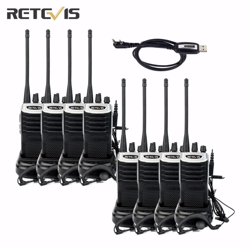 imágenes para 8 unids FM Radio Walkie Talkie Retevis RT7 + Un Cable USB Libre 3 W 16CH Portable UHF400-470MHz Transceptor Amateur Radio de dos Vías A9111 imágenes para 8 unids FM Radio Walkie Talkie Retevis RT7 + Un Cable USB Libre 3 W 16CH Portable UHF400-470MHz Transceptor Amateur Radio de dos Vías A9111
