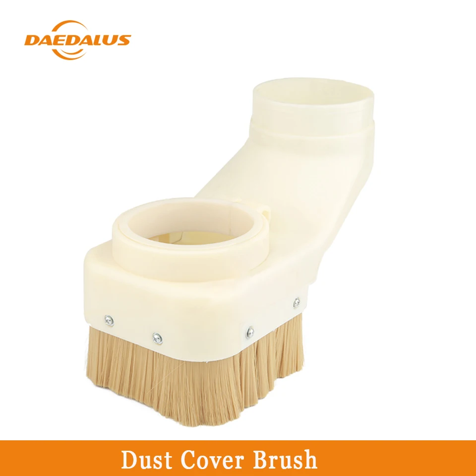 

Daedalus CNC Engraving Machine 70MM 80MM 100MM Dust Cover Brush for Woodworking Machine Router Cleaning Tool