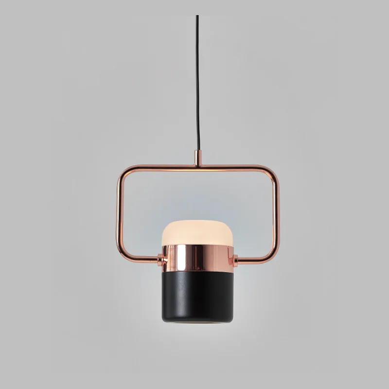 

LED Modern minimalist bar restaurant multi-head molecular rotating pendant lamps Nordic bedroom bedside metal pendant lights