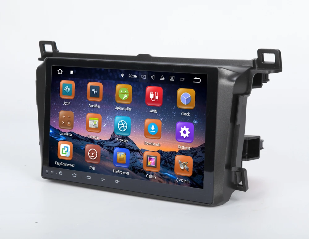 9 дюймов Система Android 7,1 2G ram Автомобильная DVD gps навигационная система стерео медиа Радио Аудио Видео для Toyota RAV4 2013