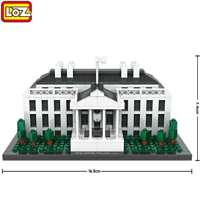 aliexpress com buy america president white house loz mini building