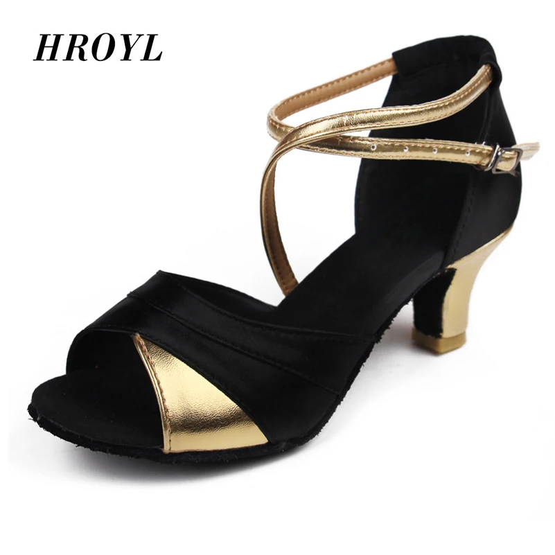 Women Ladies Ballroom Latin Dance Shoes Heels Tango Dancing Shoes