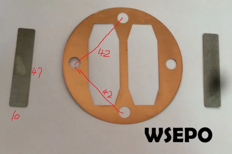valve plate and reed gasket