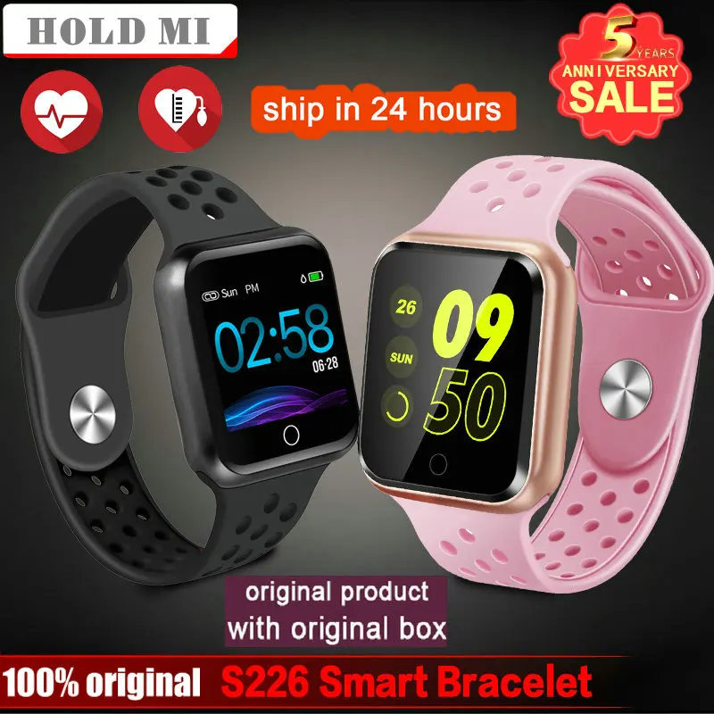 

S226 smart watches watch IP67 Waterproof 15 days long standby Heart rate Blood pressure Smartwatch Support IOS Android Phone