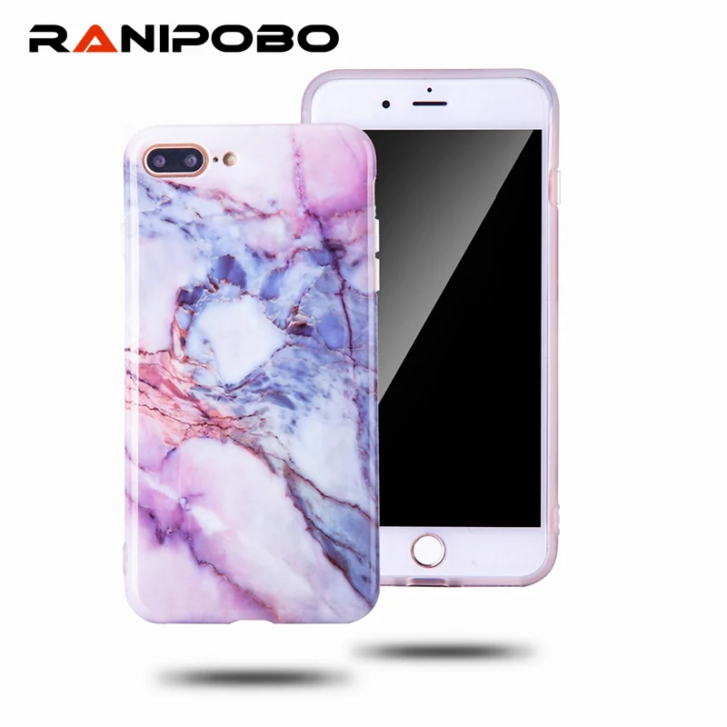 

Fashion IMD Gradient Marble Phone Cases For iphone 7 7 Plus 6 6S Plus Coque Smooth Back Cover Capa Fundas Coque