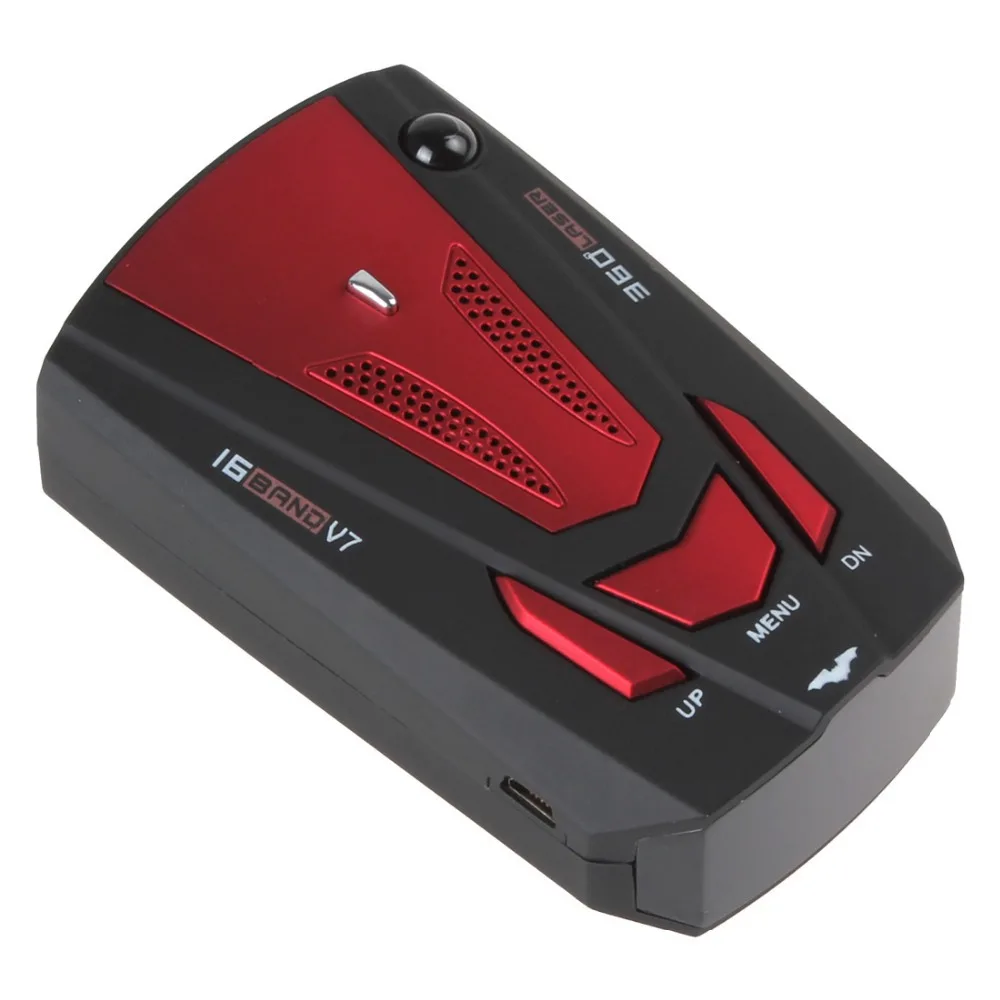 Автомобильный радар детектор V7 16 диапазонов 360 градусов|car radar detector|radar detectorradar