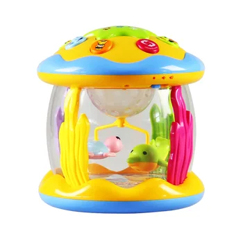 

Musical Toys Dream Ocean Paradise Rotating Light Music Drums Children Educational Toys AN88