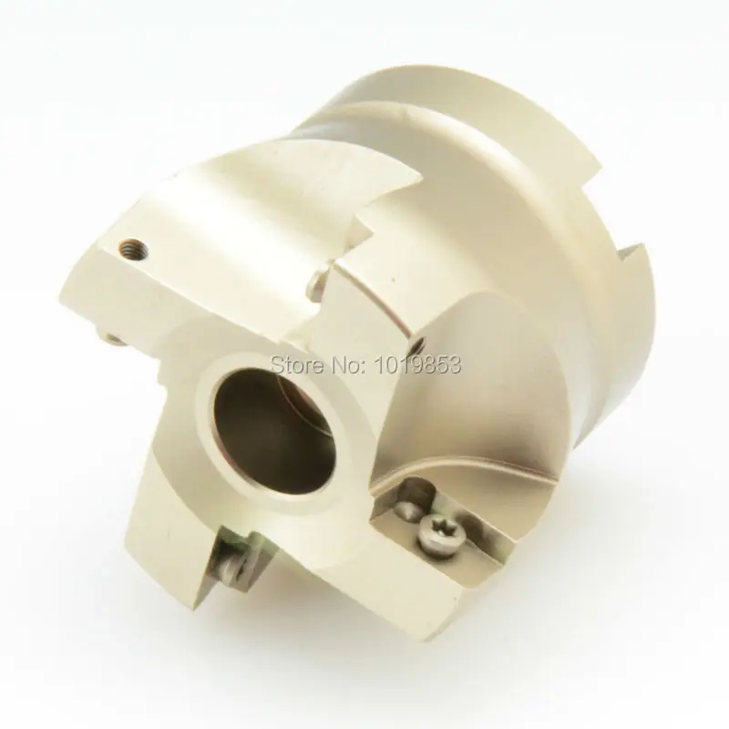 

RAP400R-63-22-4T 75 degree indexable face milling cutter shell mill for used APMT1604 carbide inserts
