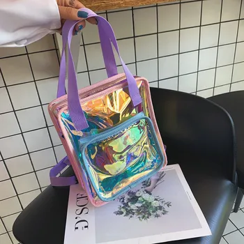 

Women Outdoor Candy Colorful Waterproof Shoulder Bag School Package Модный рюкзак 2020 NEW