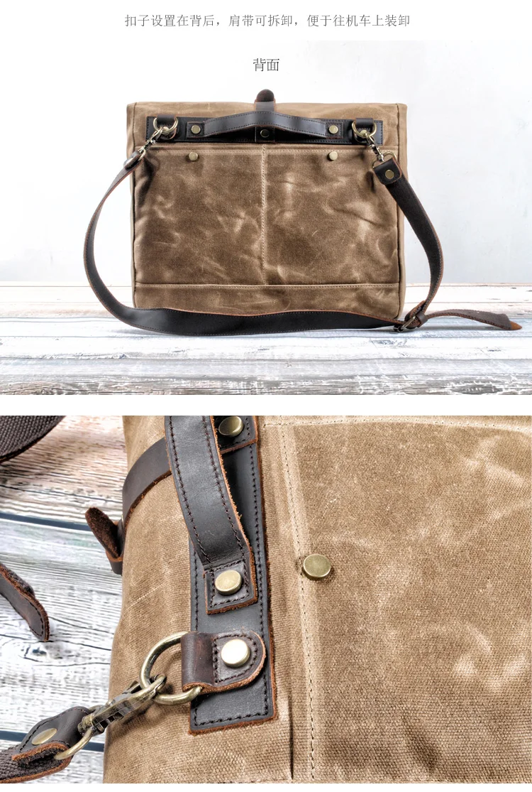Muchuanamerican retro bolsa de lona retro saco