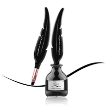 Подводка-гель для глаз Водонепроницаемый быстрый/быстросохнущий черный легко носить Черная гелевая подводка для глаз крем с кистью для макияжа