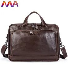 Дешевая мужская сумка через плечо из натуральной кожи, сумка для путешествий, Качественная мужская сумка из коровьей кожи с ручками и чехол для ноутбука