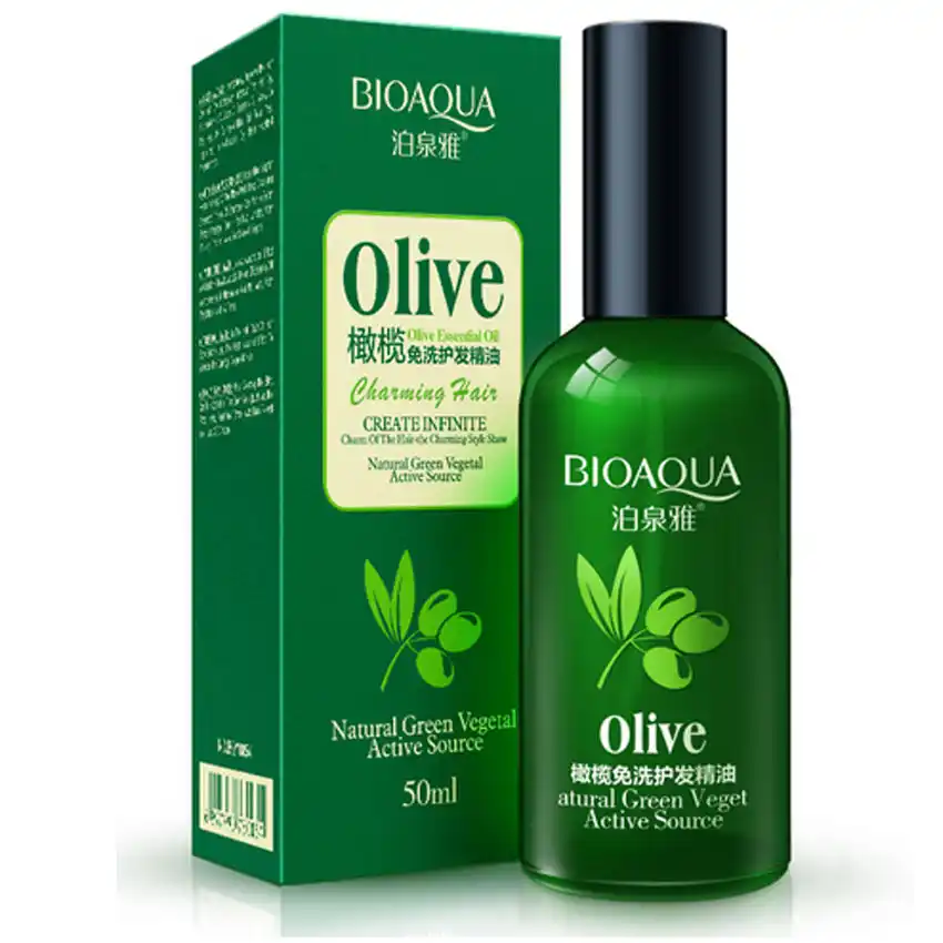 Bioaqua Brand Olives Hair Essential Oils Scalp Treatment Hair