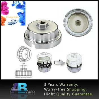 

Chuang Qian Car Accessories 64.5mm Oil Filter Wrench Tools Housing Cap 14 Flutes Remover Tool For Toyota 6 - 8 Cylinder Engines