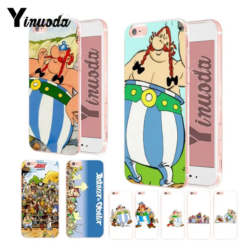 

Yinuoda Asterix and Obelix Soft silicone Cover case For iPhone 6 6plus 7 7Plus 8 8plus X XS XR XSMax