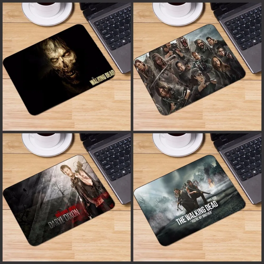Игровой коврик для мыши Yuzuoan Walking Dead Crazy Zombie прямоугольный игровой | Компьютеры и
