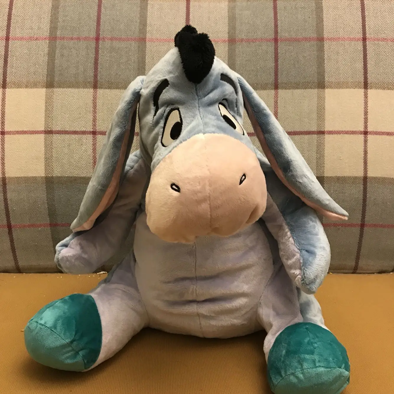 original big eeyore donkey stuff animal soft plush toy doll children