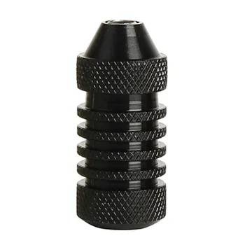 

25mm 1" Black Non-slip Aluminum Alloy Tattoo Machine Grip with Tube Supply