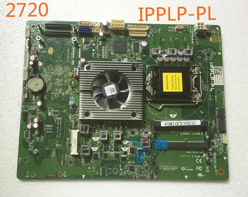 gaming pc best motherboard 05R2TK 5R2TK For DELL XPS 2720 AIO Motherboard IPPLP-PL Mainboard 100%tested fully work best motherboard for pc