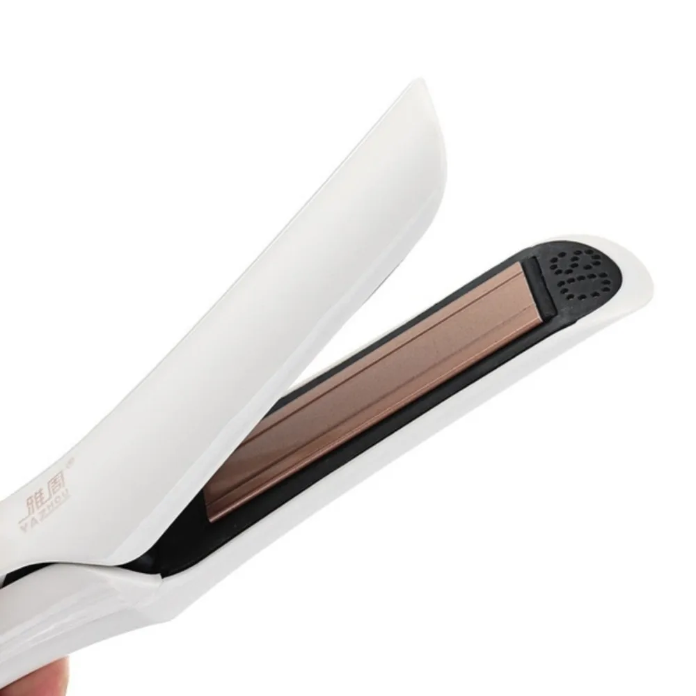 2-in 1 LED Display Dry/Wet Hair Straightening Iron 4D Vapor Steam