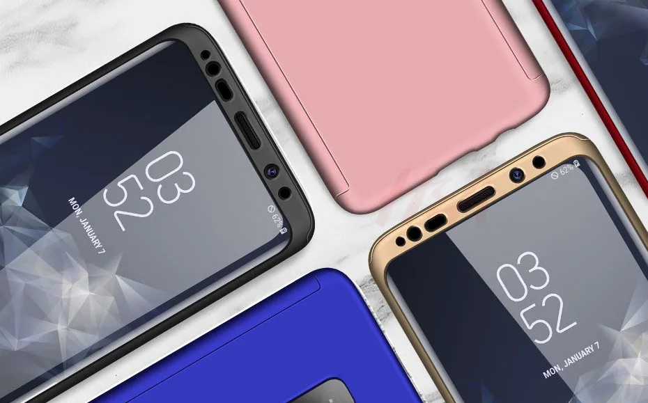 H& A Роскошный 360 Полный Чехол чехол для телефона для samsung Galaxy S10 S9 S8 Plus S7 Edge Note 9 8 10 противоударный чехол S10 lite Fundas Capa