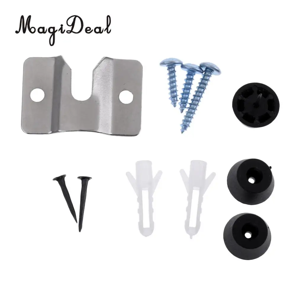 MagiDeal Dartboard Mounting Bracket Hardware Kit Screws for Hanging Dartboard