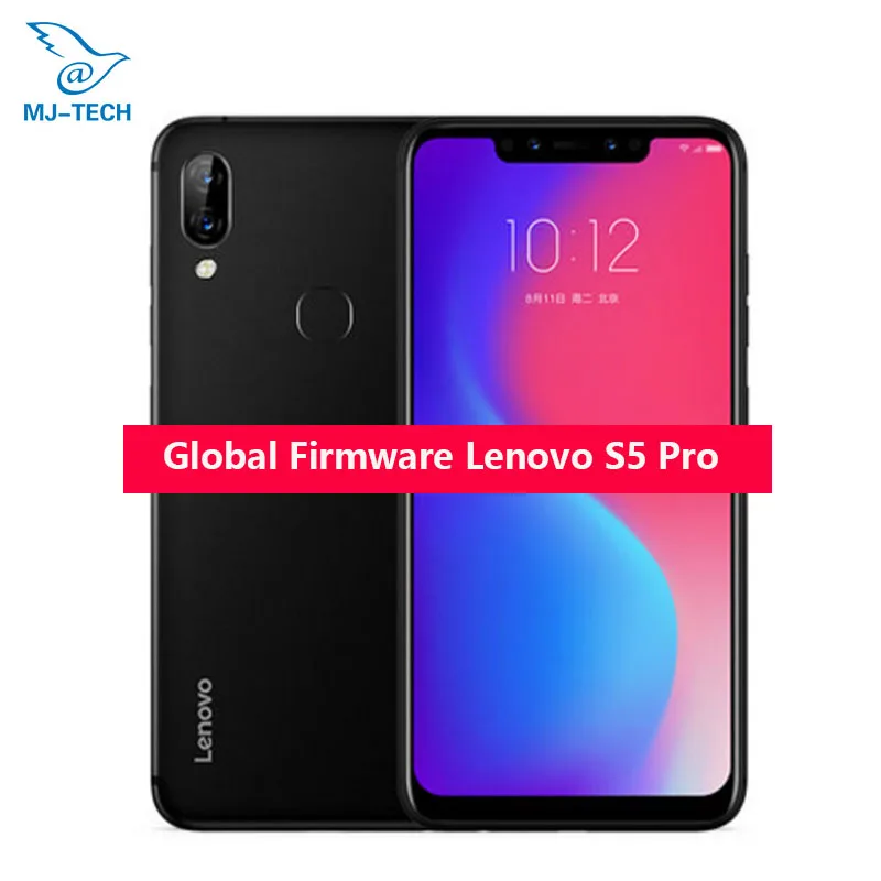 Global rom Original Lenovo S5 Pro L58041 6G 64G Rear Camera 20.0MP ZUI 5.0 Octa-Core 1.8GHz 3500mAh Battery Face ID Mobile phone