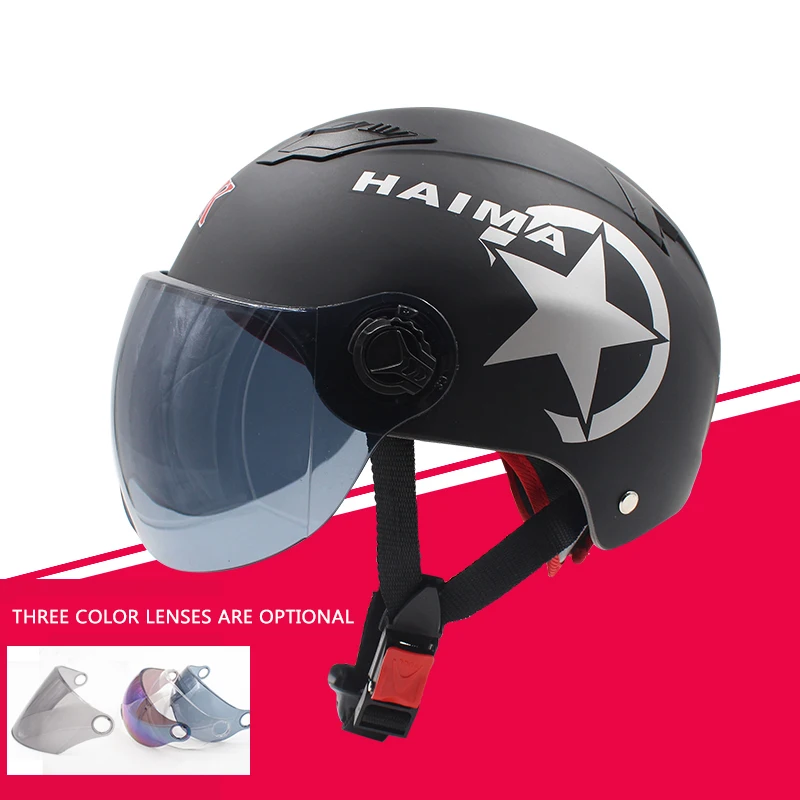 Motorcycle helmet, anti ultraviolet ray, male and female electric