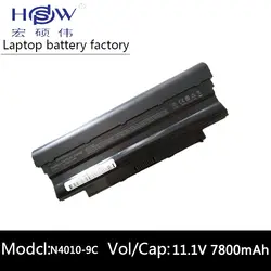 HSW 7800 мАч Батарея для Dell Inspiron M501 M501R M511R N3010 n3110 N4010 N4050 N4110 N5010 N5010D N5110 N7010 N7110 bateria Акку